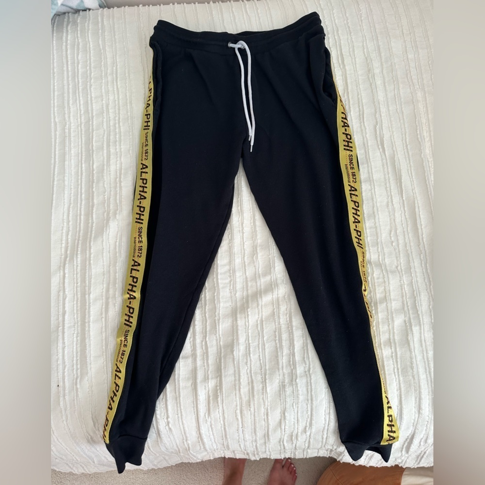 Alpha Phi Off White Inspired Joggers Size M